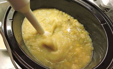 Potatis och purjolökssoppa med twist 8